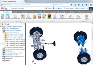 SimData Manager added to software for simulation