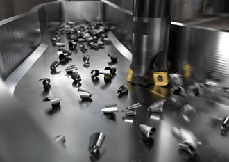 Milling cutter delivers high feed capacity