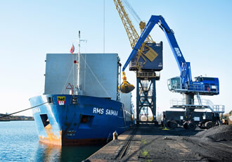 Equipment delivery to Port of Swansea boosts efficiency