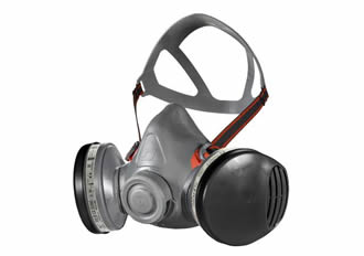Half mask respiratory protection taken to the next level 