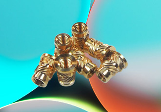 Brass threaded inserts provide a robust thread