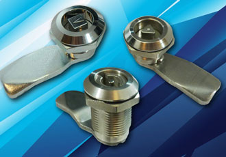 Insert key latches for specialist cabinets and enclosures