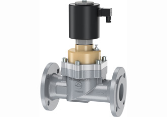 Flange valve range extended with labyrinth technology