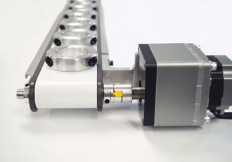 Zero-backlash jaw couplings designed for precision conveyors