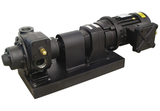 High-flow vane pumps for use in hazardous environments