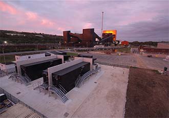 Biomass plant battery installation a first for the UK