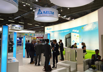 Delta brought industrial automation solutions to SPS IPC Drives Italia