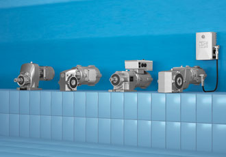 Highly efficient and hygienic smooth-surface motors