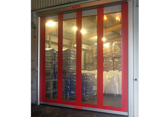 End to end security provided through high spec roller doors