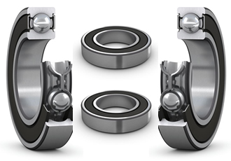 Deep groove ball bearings have high performance seal option