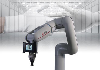Mitsubishi Electric in the robot zone at Drives and Controls