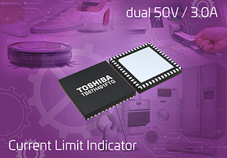 DC brushed motor IC with current limit detection