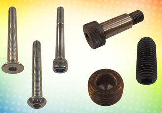 Ex-stock socket screws and bolts in high grade materials