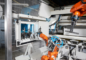 Robotic handling raises sawing productivity