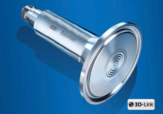 Hygienic pressure sensor increases operating safety