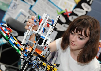 Young engineers crowned first LEGO League UK champions
