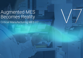 Augmented MES becomes reality with critical manufacturing V7