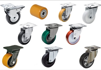 Broad range of castors and wheels for industrial purposes
