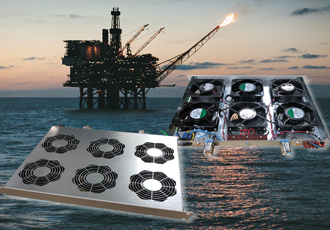 Fan trays help keep North Sea oil platform safe