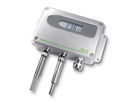 Transmitter offers high accuracy of ±2 % RH 