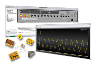 Data acquisition software allows simultaneous sampling of 48 channels