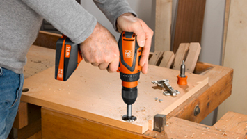 Cordless drill weighs just 1.7kg