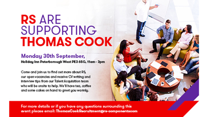 RS stages event to aid Thomas Cook employees