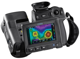High resolution features on longwave infrared camera 
