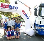 Edbro cheers the crowd at sunny Tip-Ex 2012
