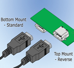 Reverse Mount Micro USB Connectors – That upside down feeling!