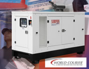 Scorpion’s gas generator resolves power backup problem for world courier