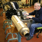 MANUFACTURER OF SPECIALIST EXHAUSTS FOR DIESEL ENGINES USES ACI’S PURPOSE BUILT TEST FACILITIES