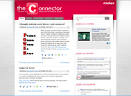 Connector.com from Molex Provides Design Engineers with Instant Access to News and Events from electronica 2010
