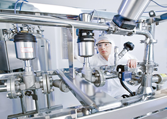 Process control systems benefitting the food and beverage industry