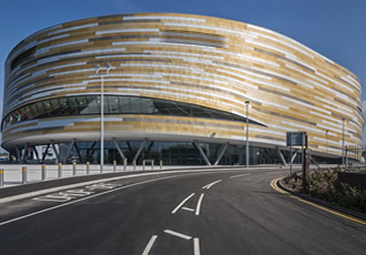 Olympic legacy secured with Derby Arena curved steel columns