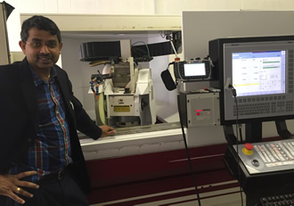 US machine control manufacturer uses CNC system for precision grinding