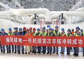 Turbine roll testing completed for Chinese nuclear power plants