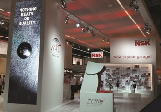 First time exhibitor NSK makes an impression at Automechanika