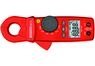 RMS clamp multimeter enables fine resolution measurements