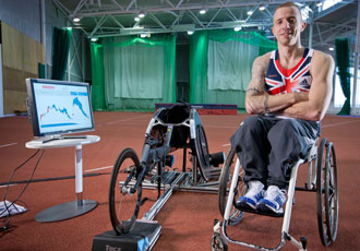 How engineers created the world’s first indoor wheelchair trainer