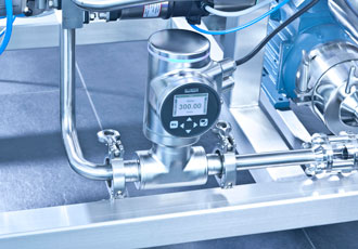 Minimising waste in hygienic control valve applications