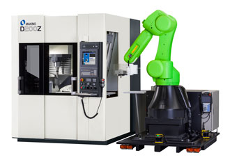 Vertical machining centre with superior surface quality and accuracy