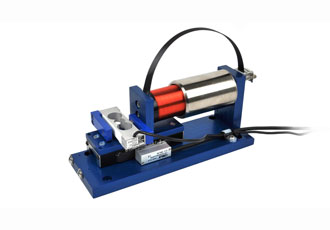 Voice coil positioning stage has dual feedback capability 