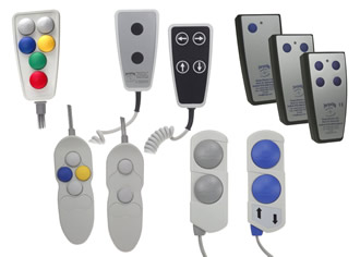 Switching range includes hand controls