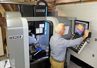 Newly set up machining centre fits into tight space