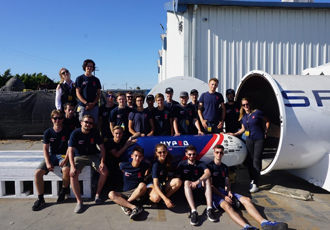 Saying YES to the HypED team prototyping Hyperloop pod