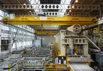 VT5 hoist is selected for 35 tonne crane at automotive plant