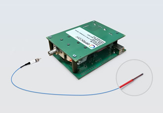Low-cost OEM solution for fibre optic temperature measurements