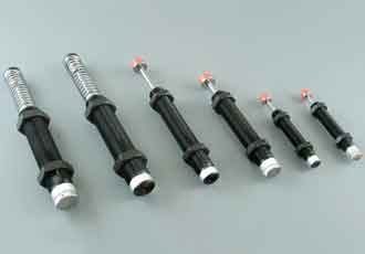 Adjustable industrial shock absorbers help improve product handling