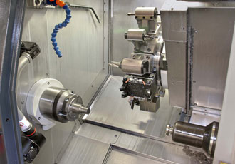 Lathe milling eliminates inter-machine handling
